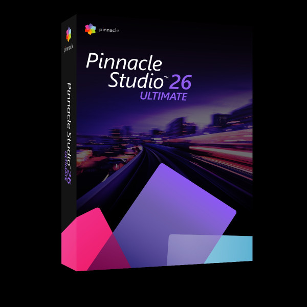 PINNACLE STUDIO 26 (2023) ULTIMATE, Windows 10/11 64-Bit, Deutsch, Code in a Box