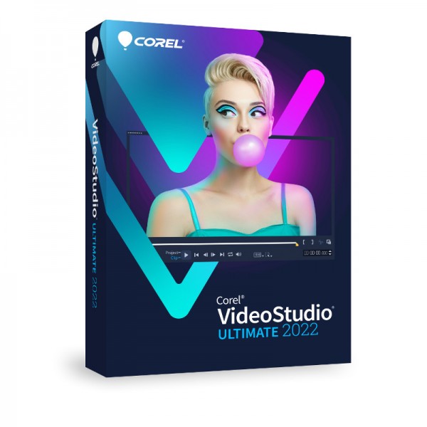 Corel VideoStudio 2022 Ultimate Deutsch, Windows 64 Bit, Box