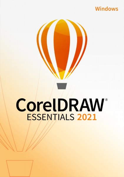 CorelDRAW Essentials 2021 inkl.PHOTOPAINT Essentials,Windows10/11(64Bit),Download